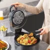 Air Fryer Fritadeira Elétrica 10L 110V/220V Com Grelha E Cesto Removível Digital Sem Óleo - Image 3