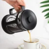 Cafeteira Prensa Francesa Café Cremeira Chá Capuccino Leite Cremoso Espumador Leite Manual Espumante - Image 3